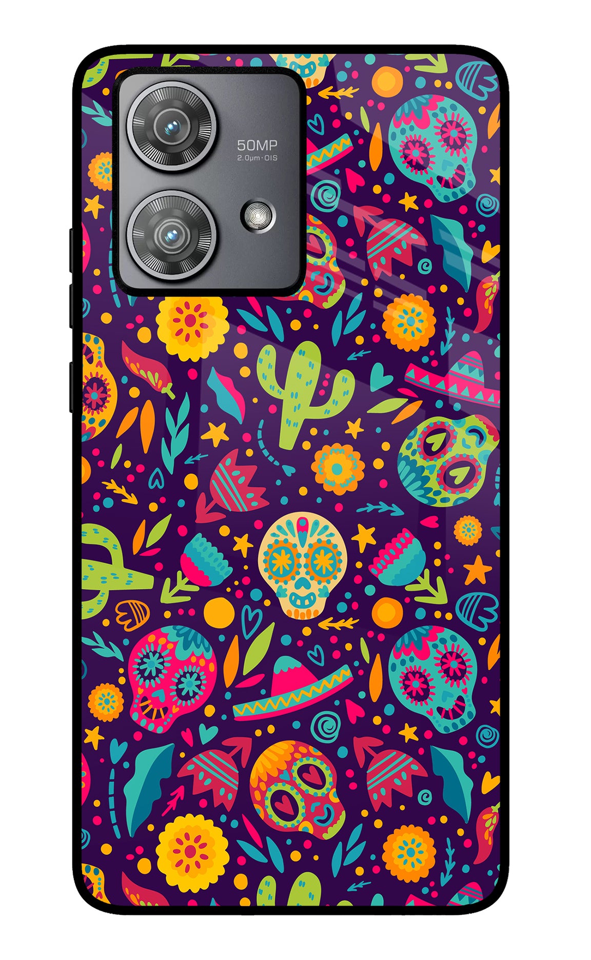 Mexican Design Moto Edge 40 Neo Back Cover