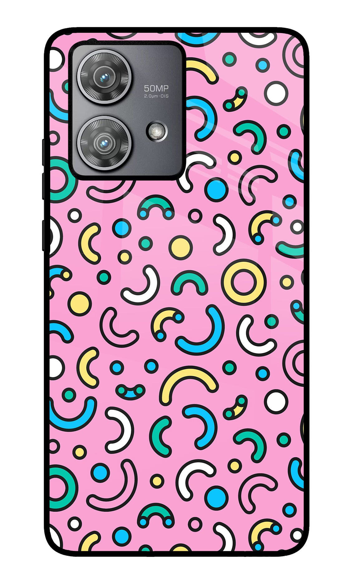 Memphis Design Moto Edge 40 Neo Glass Case