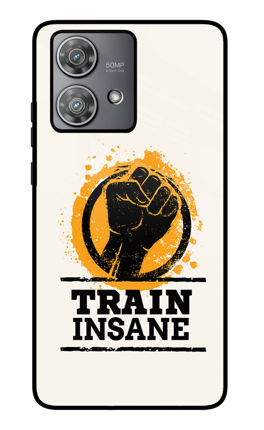 Train Insane Moto Edge 40 Neo Glass Case