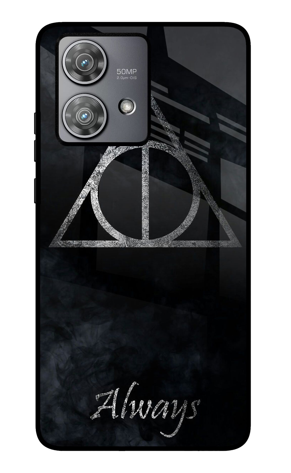 Deathly Hallows Moto Edge 40 Neo Back Cover