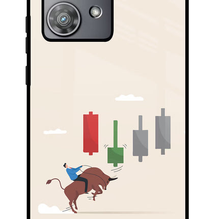 Bull Trading Momentum Moto Edge 40 Neo Glass Case Back Cover by Casekaro