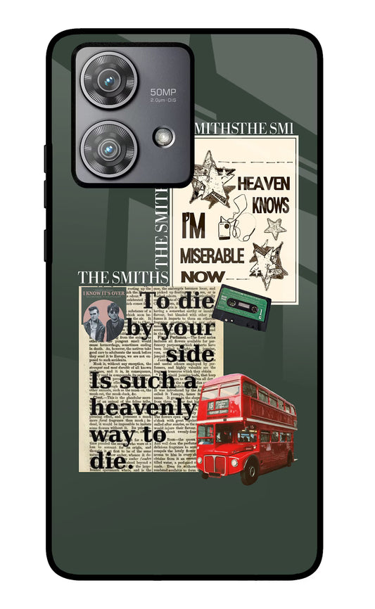The Smiths Moto Edge 40 Neo Glass Case