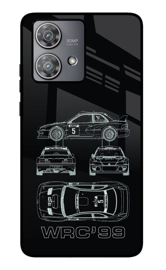 WRC'99 Moto Edge 40 Neo Glass Case