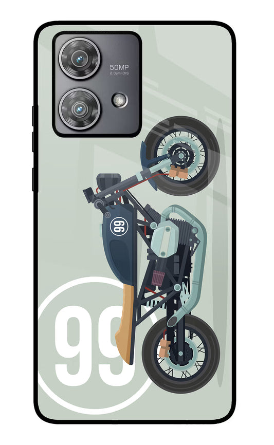 Classic Cafe Racer 99 Moto Edge 40 Neo Glass Case