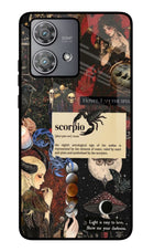 Scorpio Zodiac Moto Edge 40 Neo Glass Case