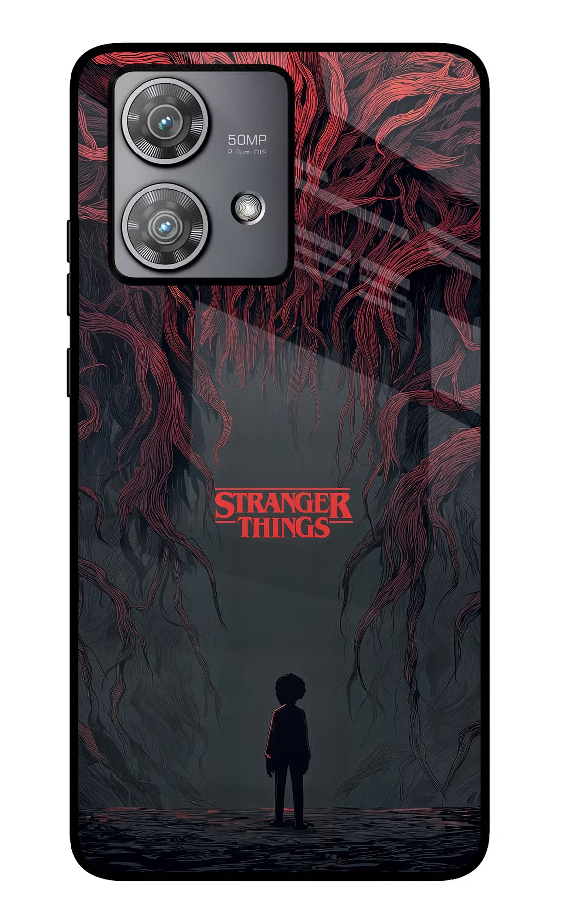 Ordinary Things Dark Side Moto Edge 40 Neo Glass Case Back Cover by Casekaro