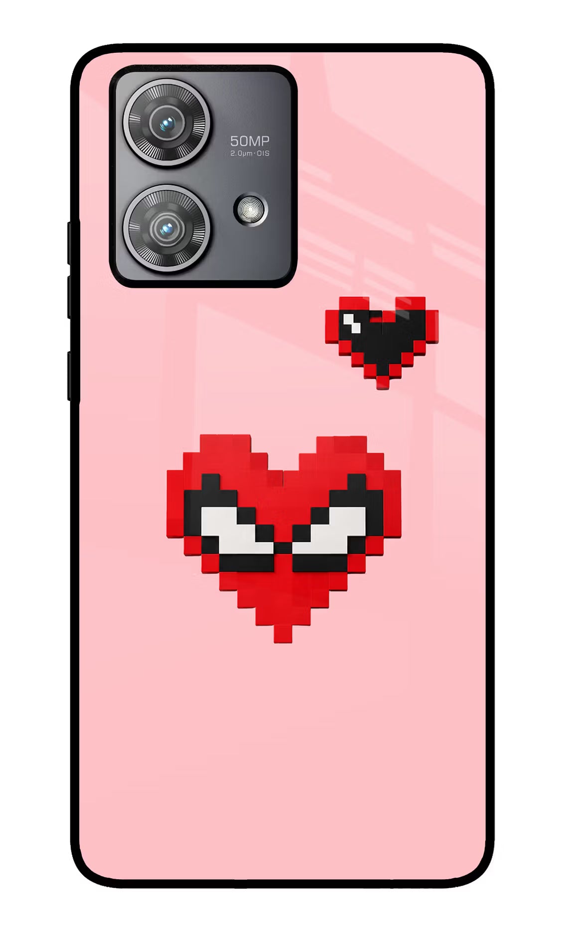 Gwen Heart Moto Edge 40 Neo Glass Case