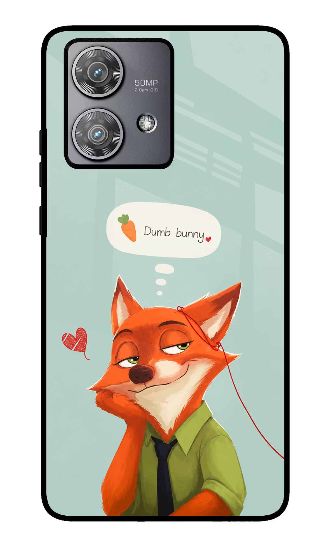 Nick Charm Moto Edge 40 Neo Glass Case