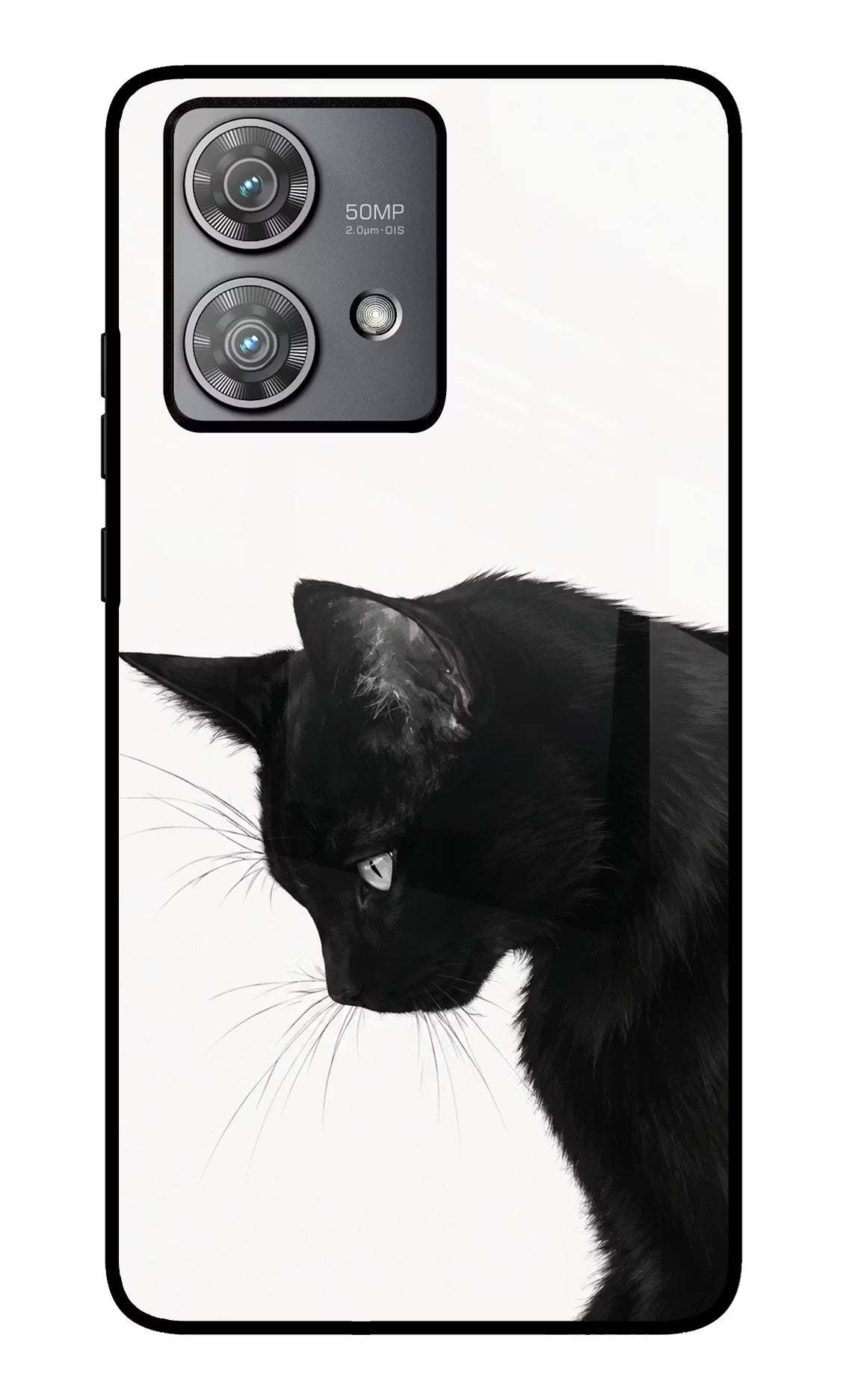Shadow Gaze Moto Edge 40 Neo Glass Case