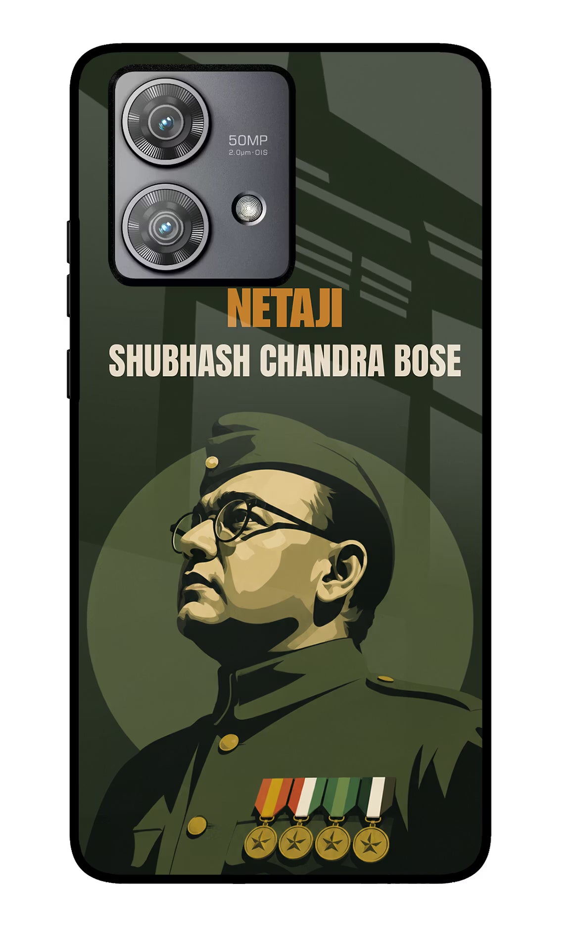 Netaji Legacy Moto Edge 40 Neo Glass Case