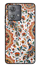 White Mayura Moto Edge 40 Neo Glass Case