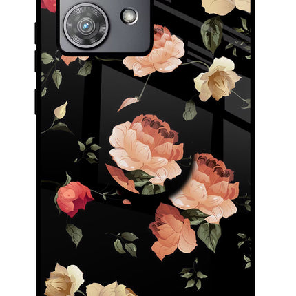 Flowers Moto Edge 40 Neo Pop Case by Casekaro