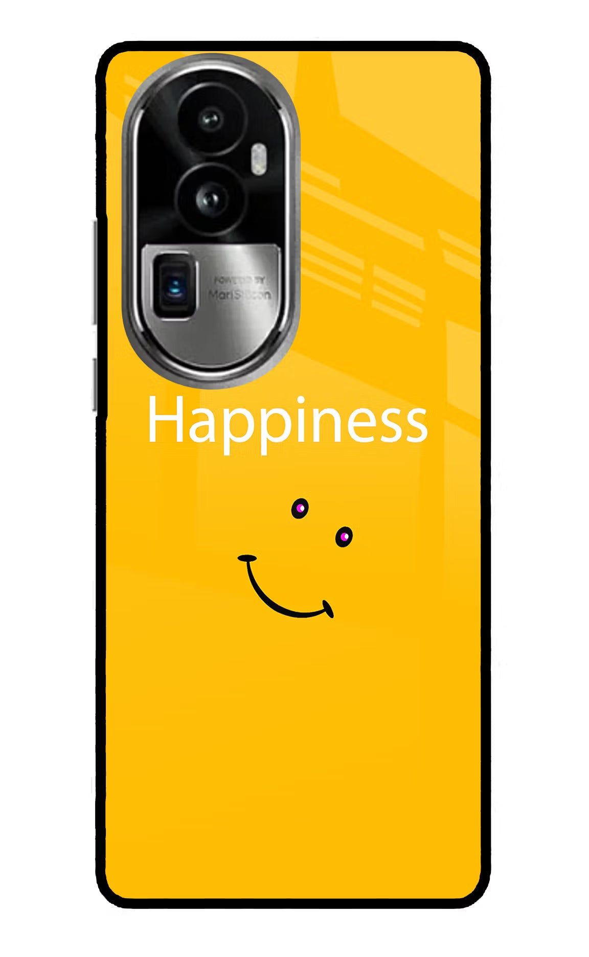 Happiness With Smiley Oppo Reno10 Pro+ 5G Glass Case Back Cover by Casekaro