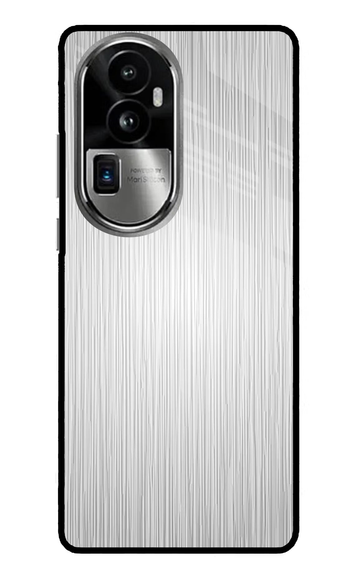 Wooden Grey Texture Oppo Reno10 Pro+ 5G Glass Case