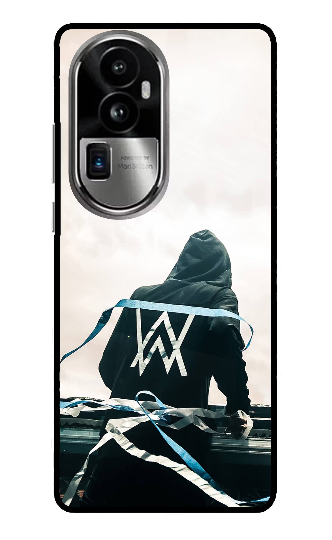 Alan Walker Oppo Reno10 Pro+ 5G Glass Case Back Cover by Casekaro