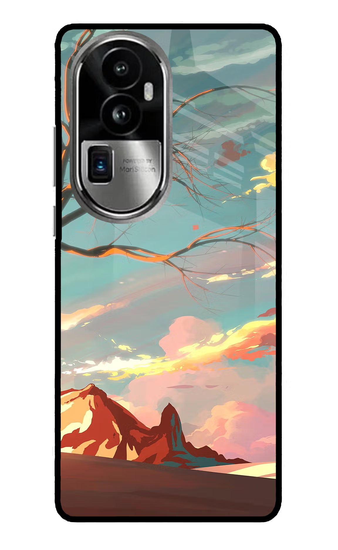 Scenery Oppo Reno10 Pro+ 5G Glass Case Back Cover by Casekaro