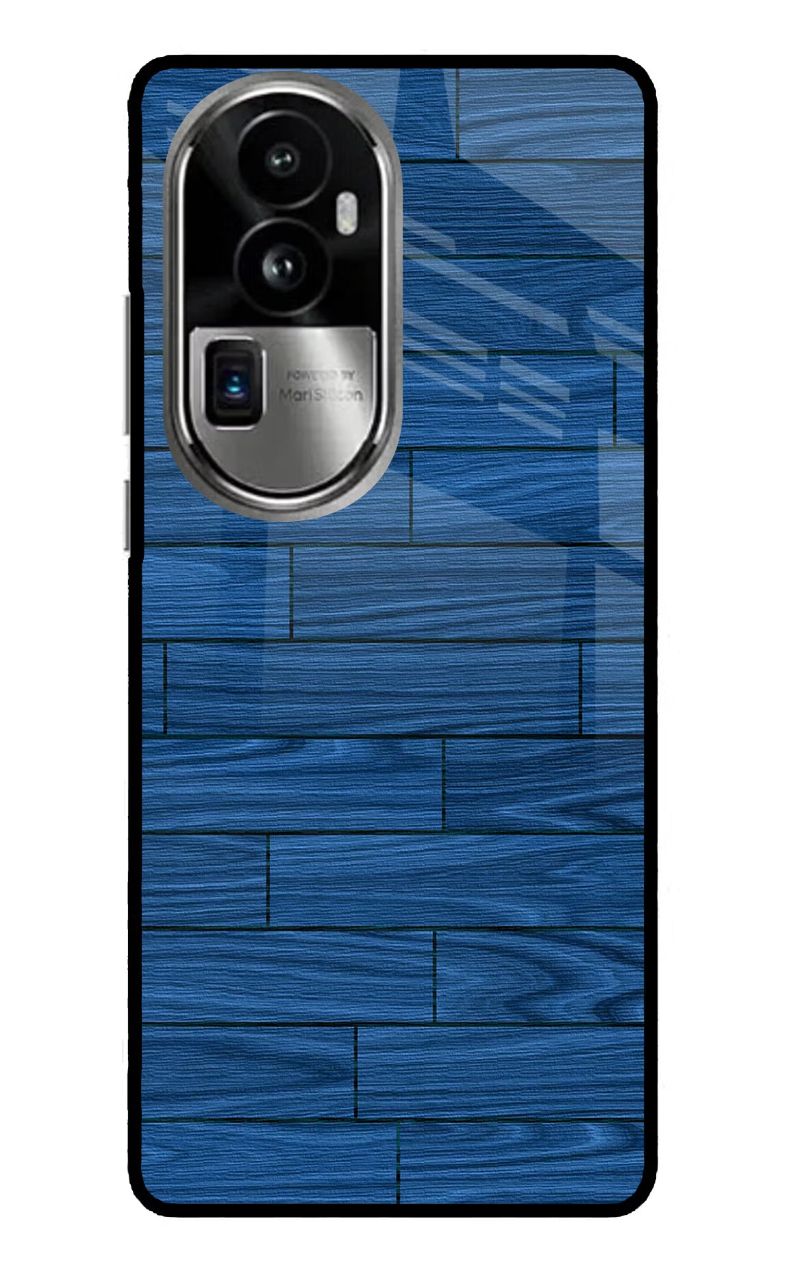 Wooden Texture Oppo Reno10 Pro+ 5G Glass Case Back Cover by Casekaro