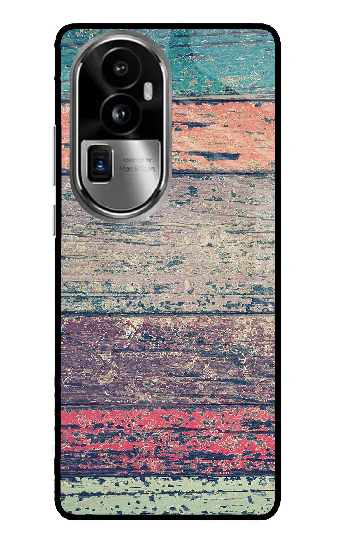 Colourful Wall Oppo Reno10 Pro+ 5G Glass Case Back Cover by Casekaro