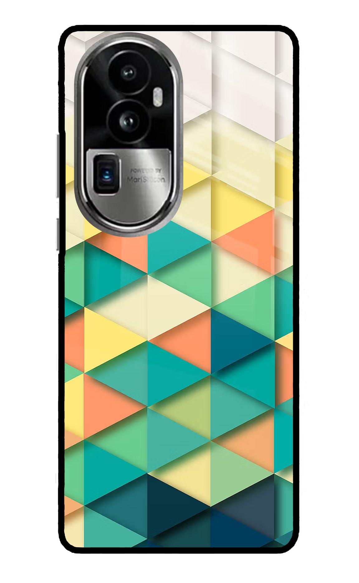 Abstract Oppo Reno10 Pro+ 5G Glass Case Back Cover by Casekaro