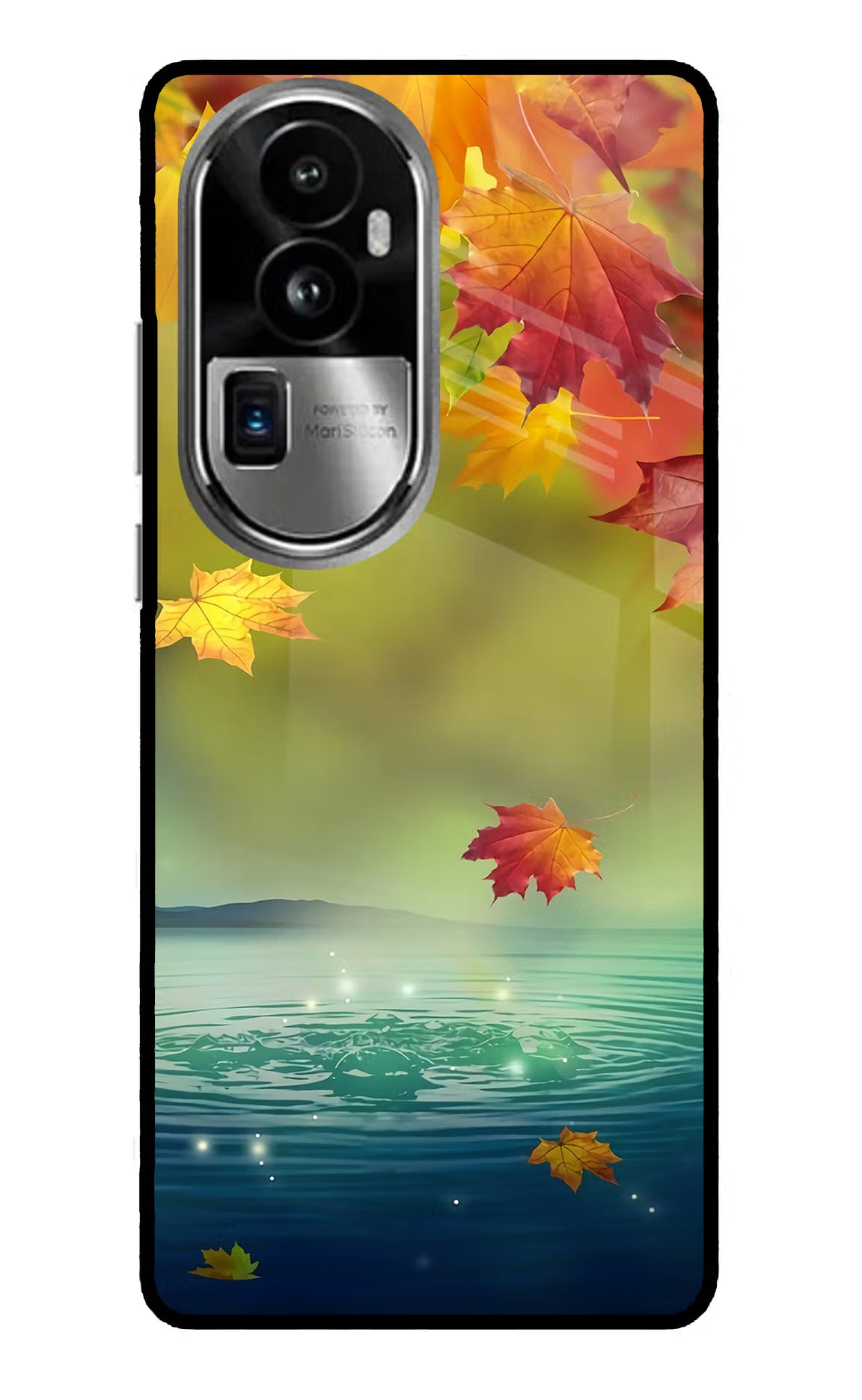 Flowers Oppo Reno10 Pro+ 5G Glass Case Back Cover by Casekaro