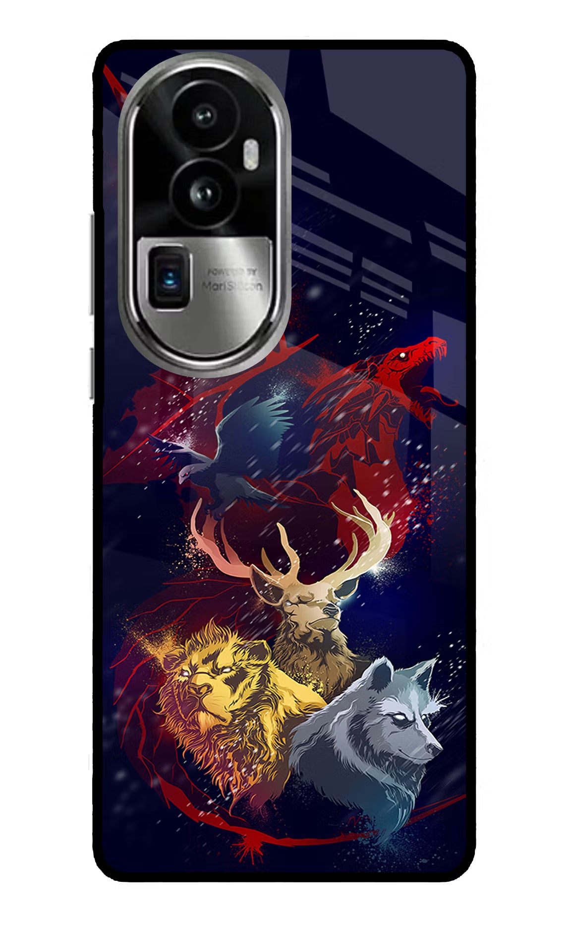 Game Of Thrones Oppo Reno10 Pro+ 5G Glass Case Back Cover by Casekaro