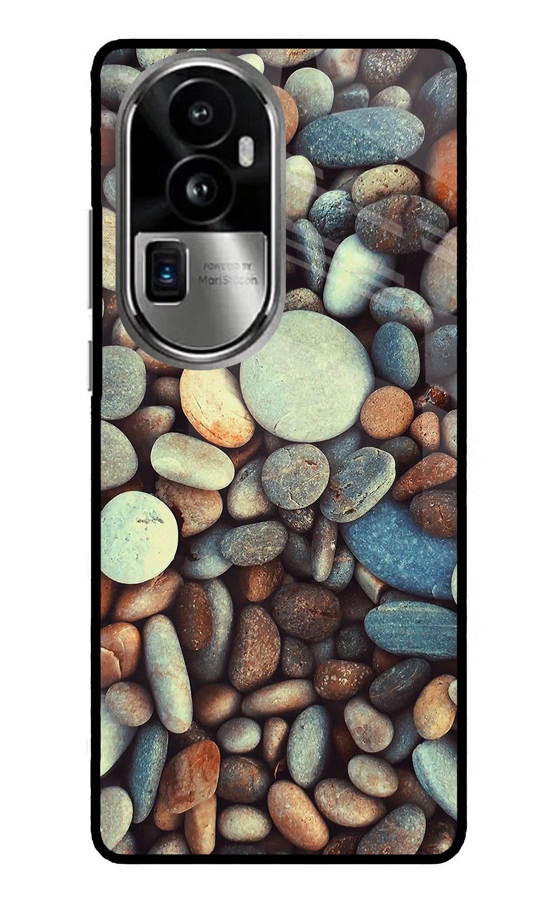 Pebble Oppo Reno10 Pro+ 5G Glass Case Back Cover by Casekaro