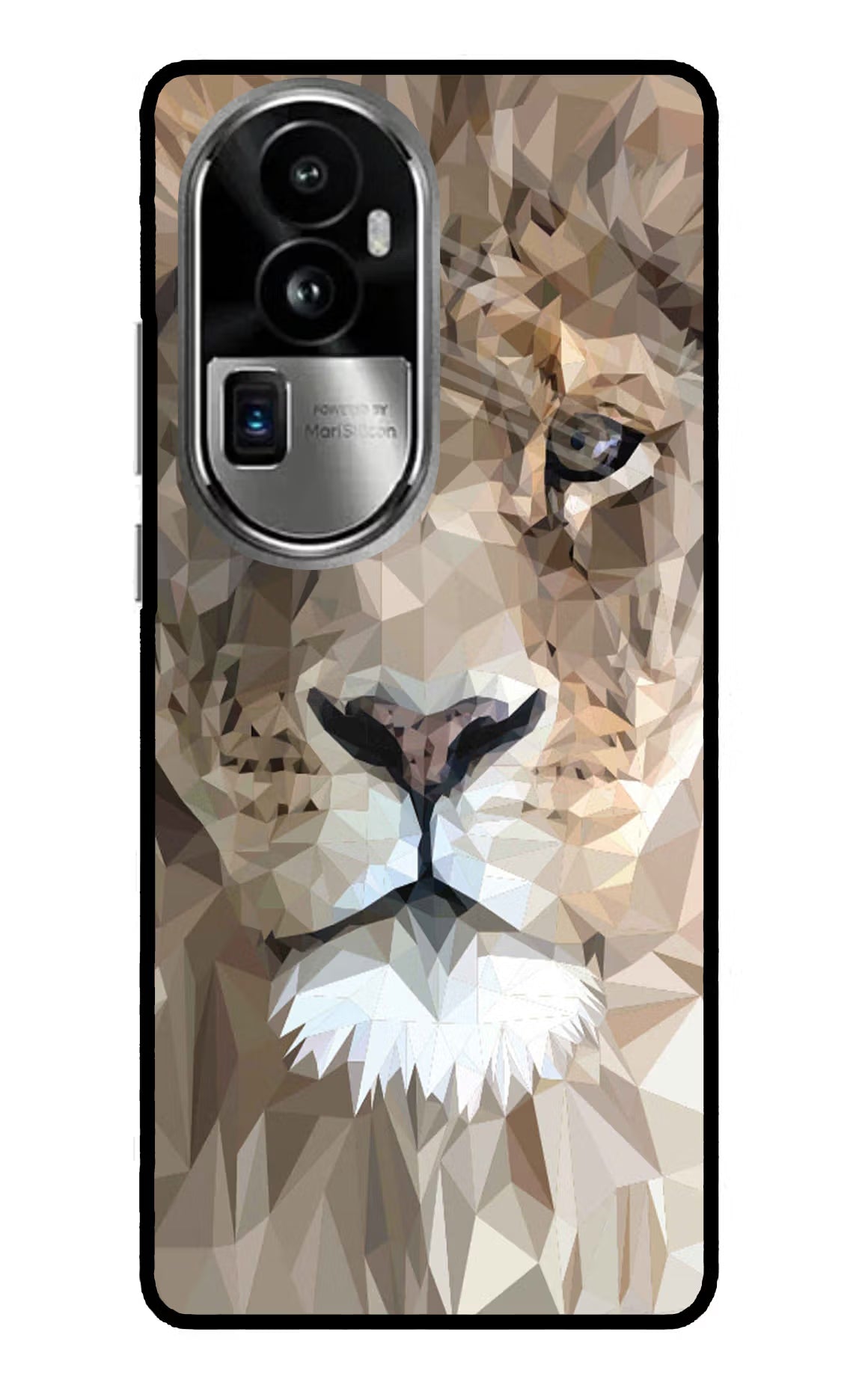 Lion Art Oppo Reno10 Pro+ 5G Glass Case Back Cover by Casekaro