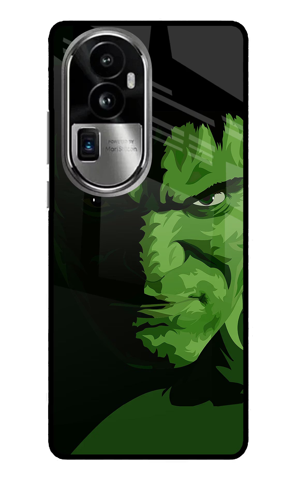 HULK Oppo Reno10 Pro+ 5G Glass Case Back Cover by Casekaro