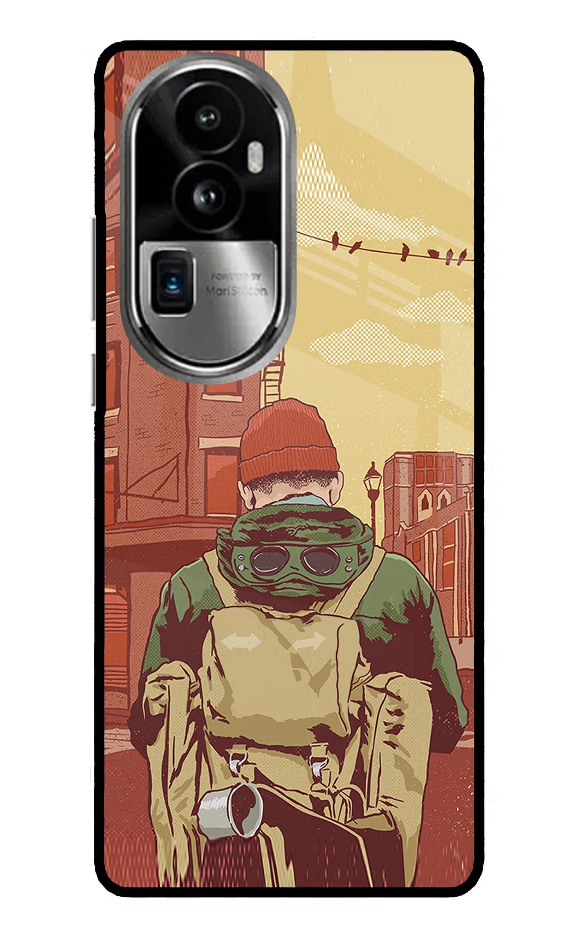 Adventurous Oppo Reno10 Pro+ 5G Glass Case Back Cover by Casekaro