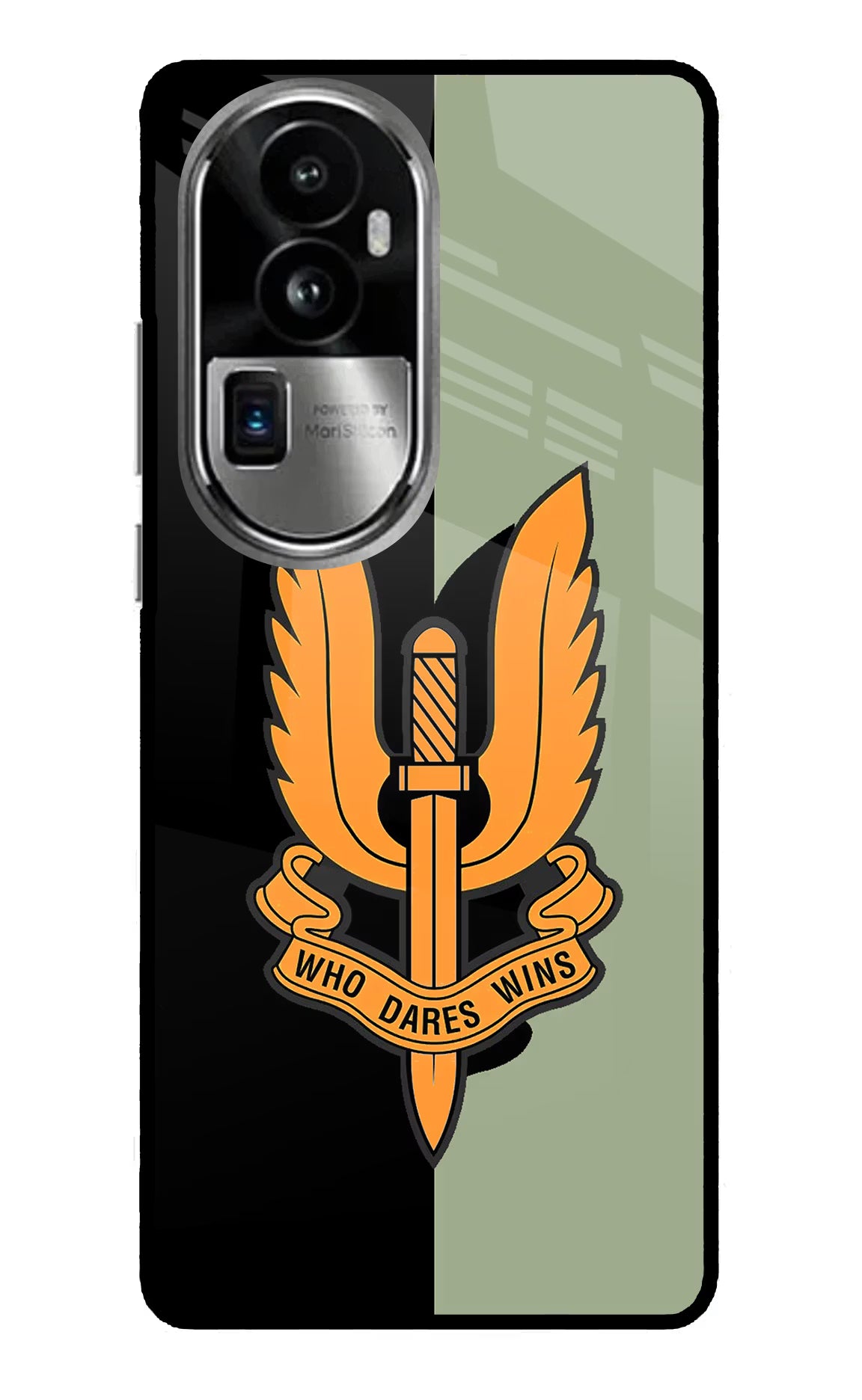 Balidan Logo Oppo Reno10 Pro+ 5G Glass Case Back Cover by Casekaro