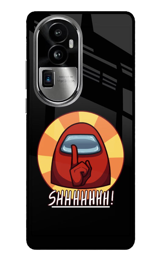 Among Us Shhh! Oppo Reno10 Pro+ 5G Glass Case