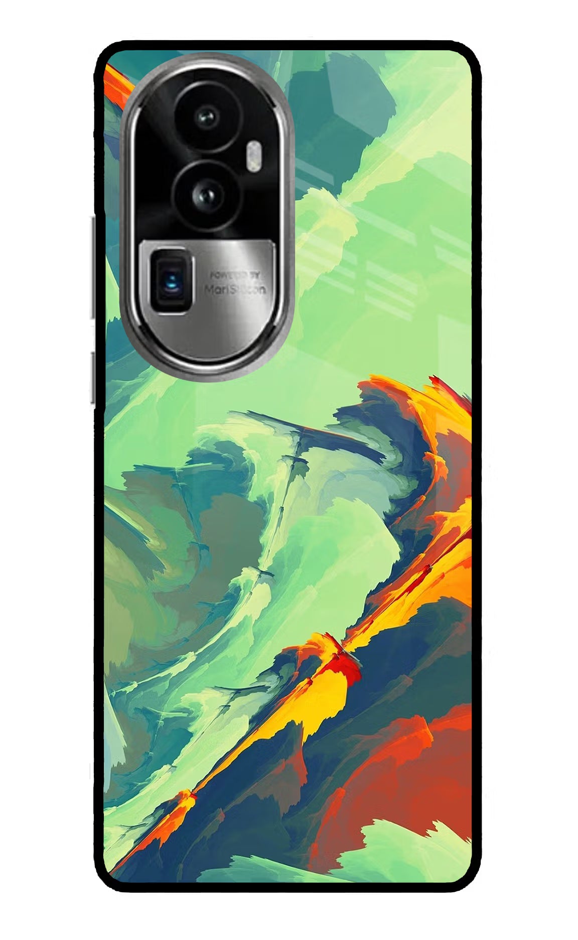 Paint Art Oppo Reno10 Pro+ 5G Glass Case Back Cover by Casekaro