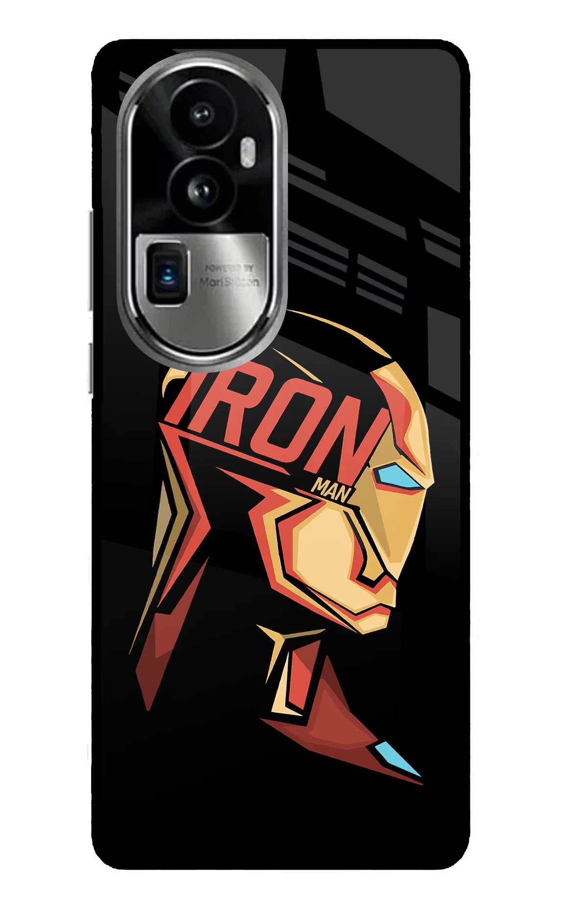 IronMan Oppo Reno10 Pro+ 5G Glass Case Back Cover by Casekaro
