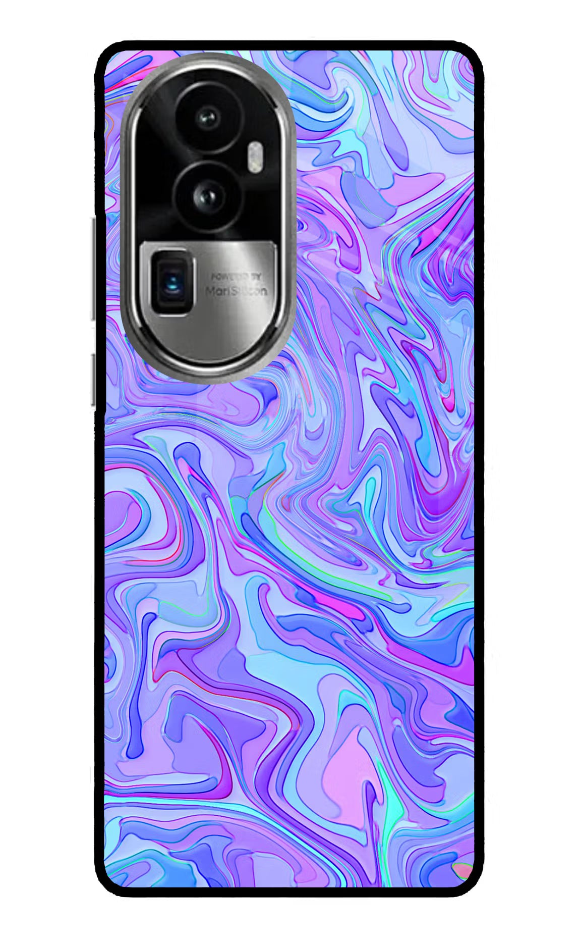 Glitter Oppo Reno10 Pro+ 5G Glass Case Back Cover by Casekaro