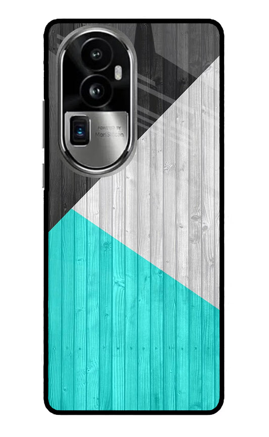 Wooden Abstract Oppo Reno10 Pro+ 5G Glass Case