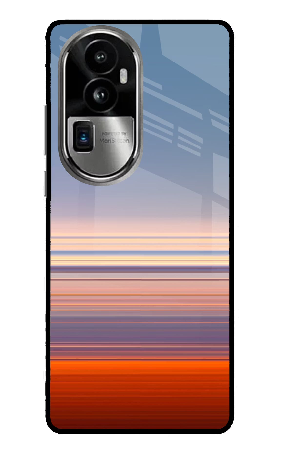 Morning Colors Oppo Reno10 Pro+ 5G Glass Case Back Cover by Casekaro