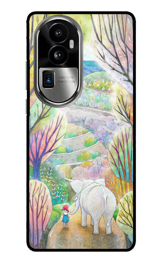 Nature Painting Oppo Reno10 Pro+ 5G Glass Case
