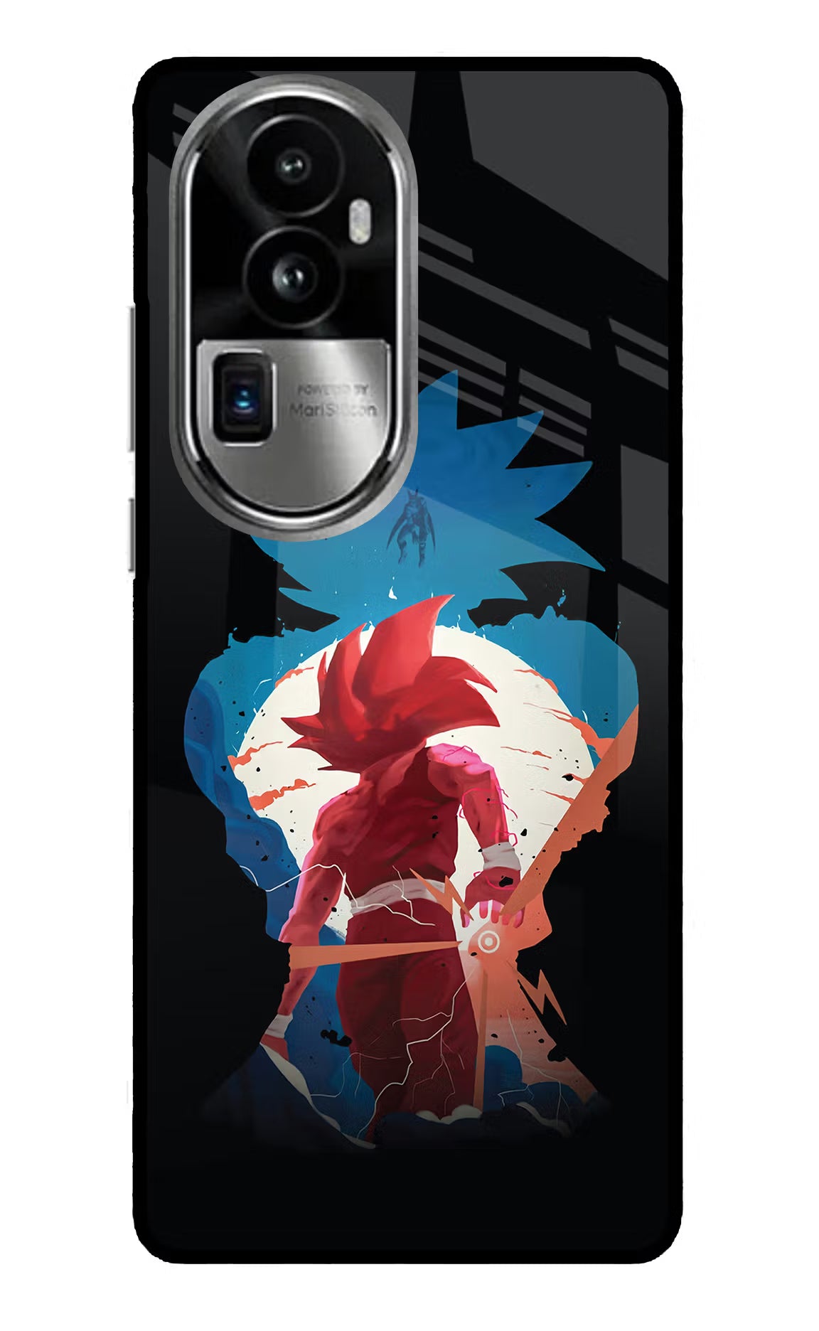 Goku Oppo Reno10 Pro+ 5G Glass Case Back Cover by Casekaro