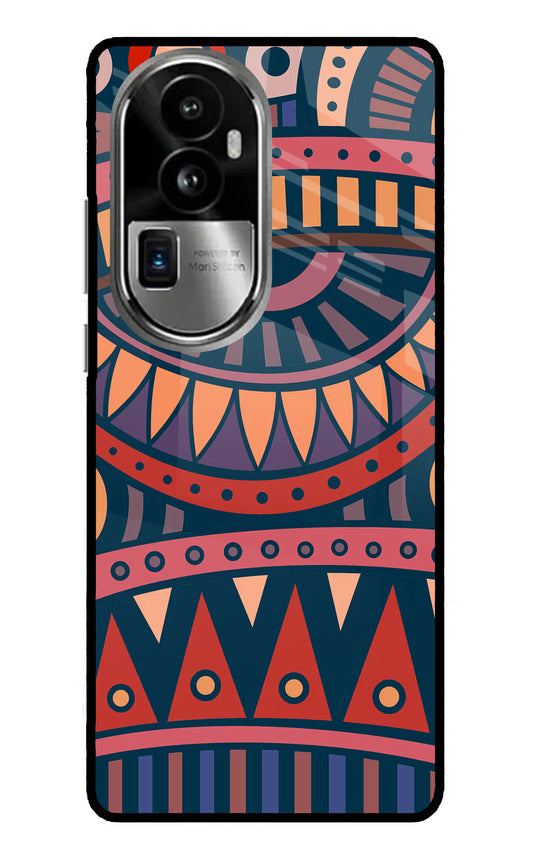 African Culture Design Oppo Reno10 Pro+ 5G Glass Case