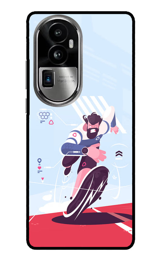 Run Pro Oppo Reno10 Pro+ 5G Glass Case