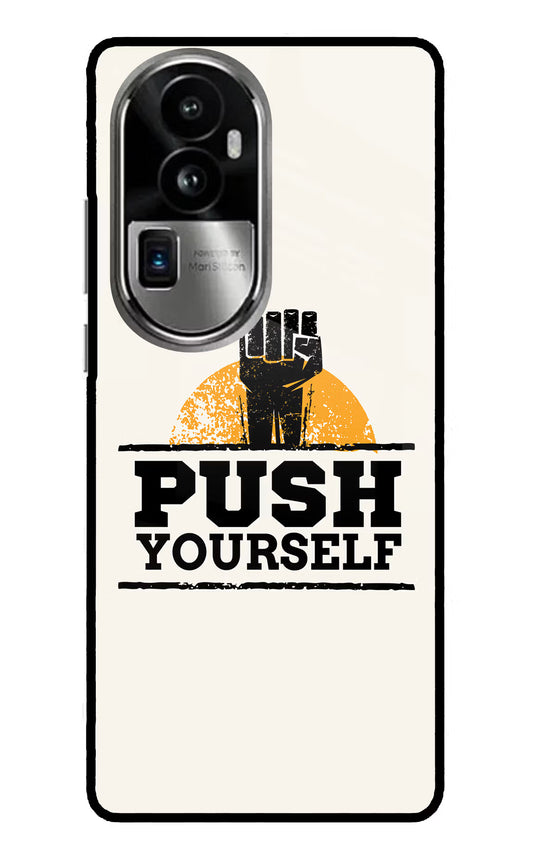 Push Yourself Oppo Reno10 Pro+ 5G Glass Case