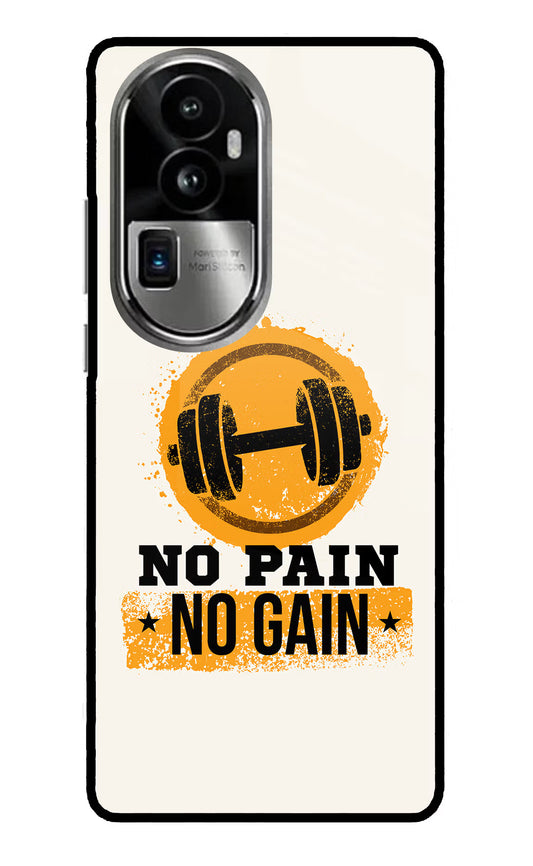 No Pain No Gain Oppo Reno10 Pro+ 5G Glass Case