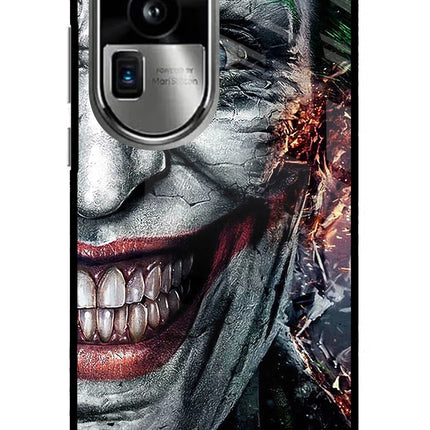 Joker Cam Oppo Reno10 Pro+ 5G Glass Case Back Cover by Casekaro