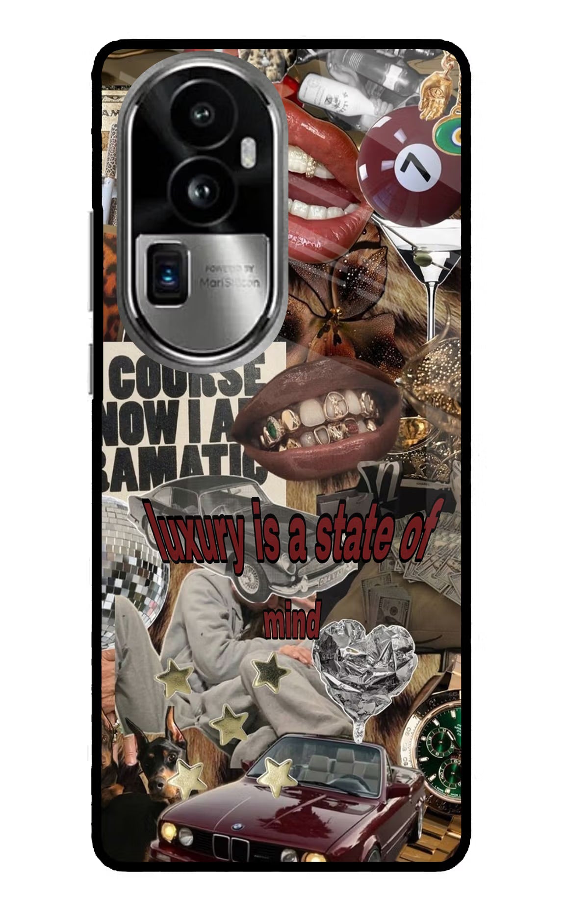 Luxury Oppo Reno10 Pro+ 5G Glass Case Back Cover by Casekaro