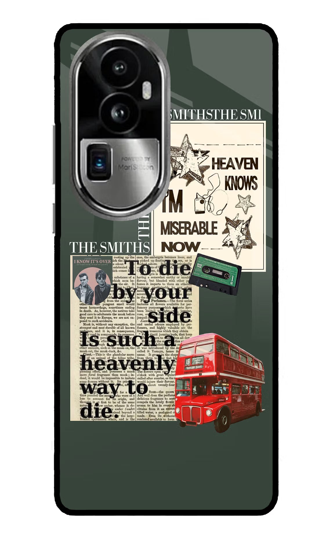 The Smiths Oppo Reno10 Pro+ 5G Glass Case Back Cover by Casekaro
