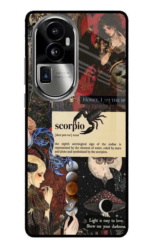 Scorpio Zodiac Oppo Reno10 Pro+ 5G Glass Case