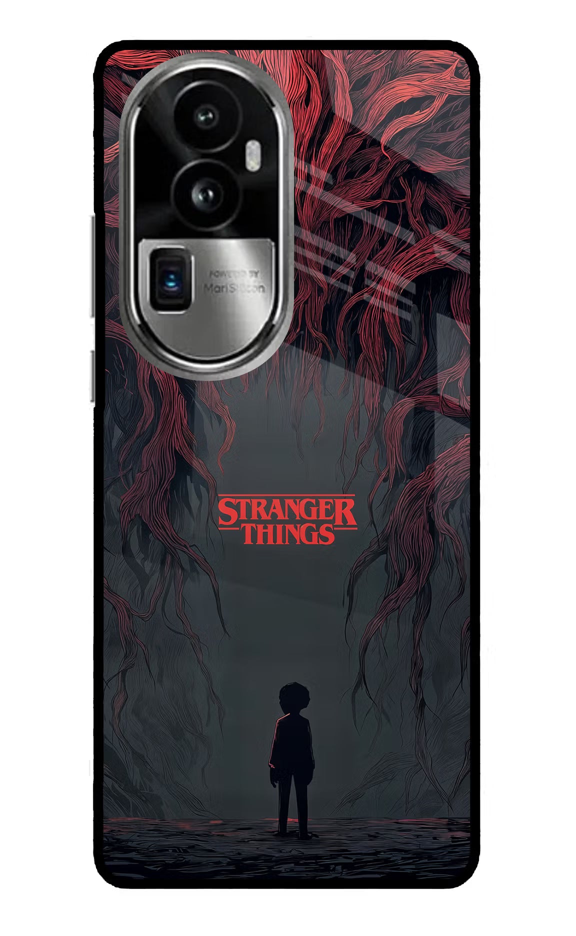 Ordinary Things Dark Side Oppo Reno10 Pro+ 5G Glass Case Back Cover by Casekaro