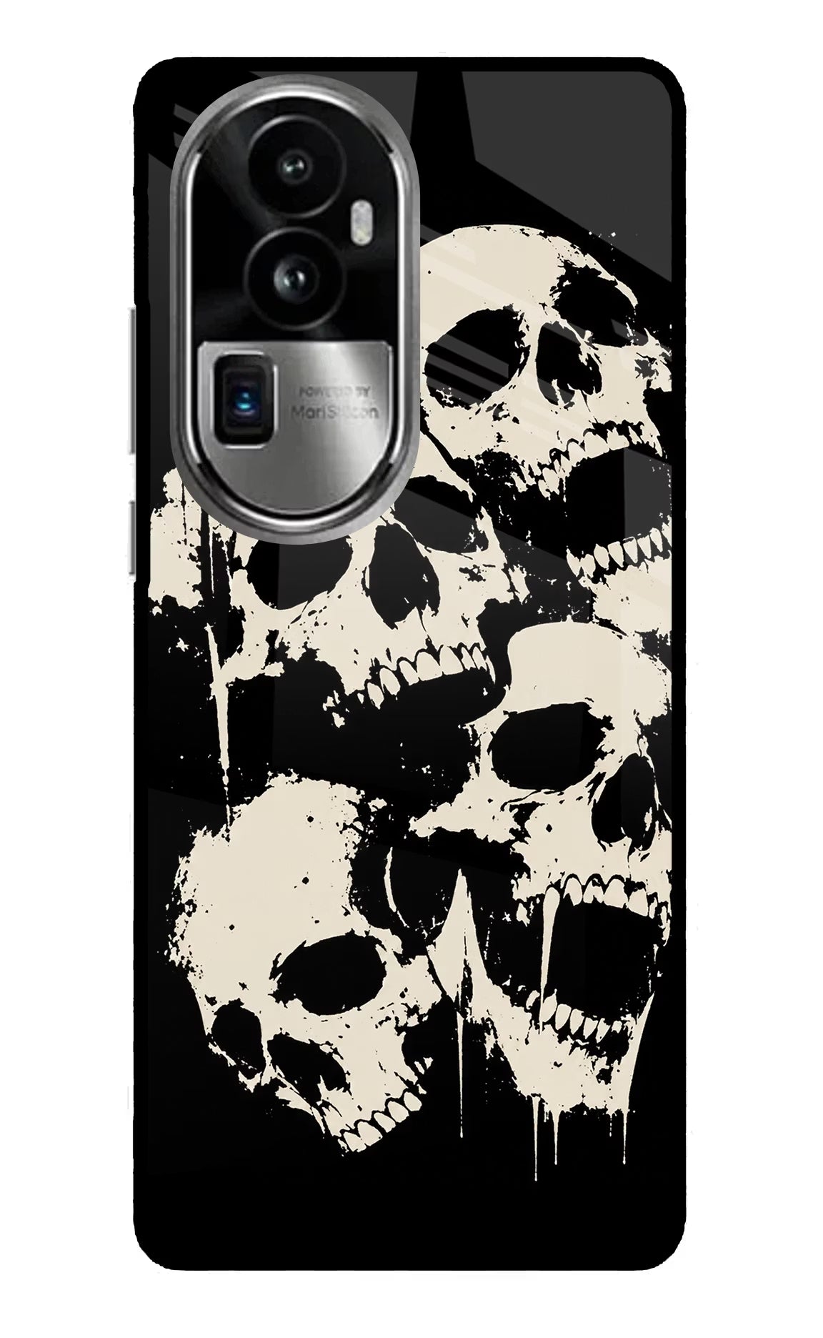 Dead Stack Oppo Reno10 Pro+ 5G Glass Case Back Cover by Casekaro