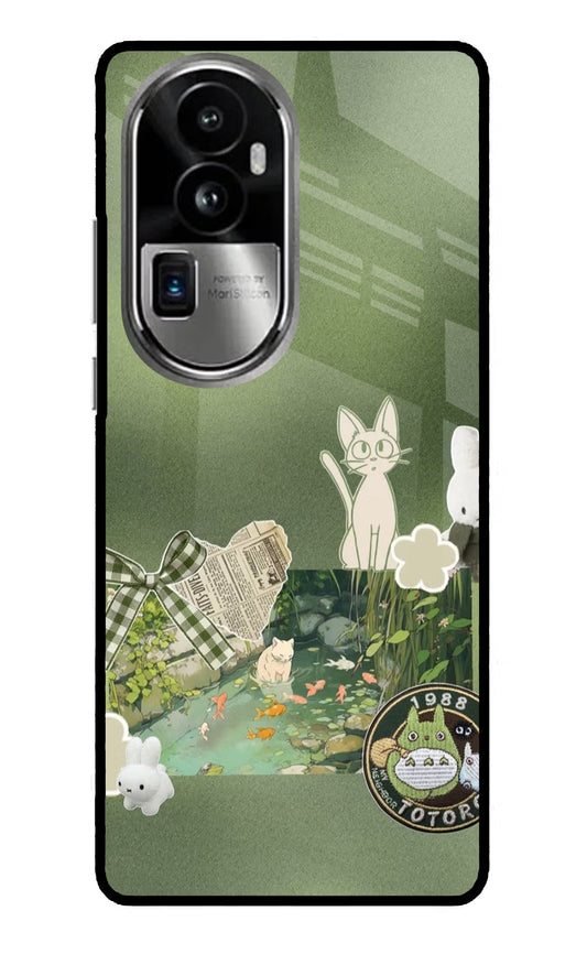 Aesthetic anime Oppo Reno10 Pro+ 5G Glass Case