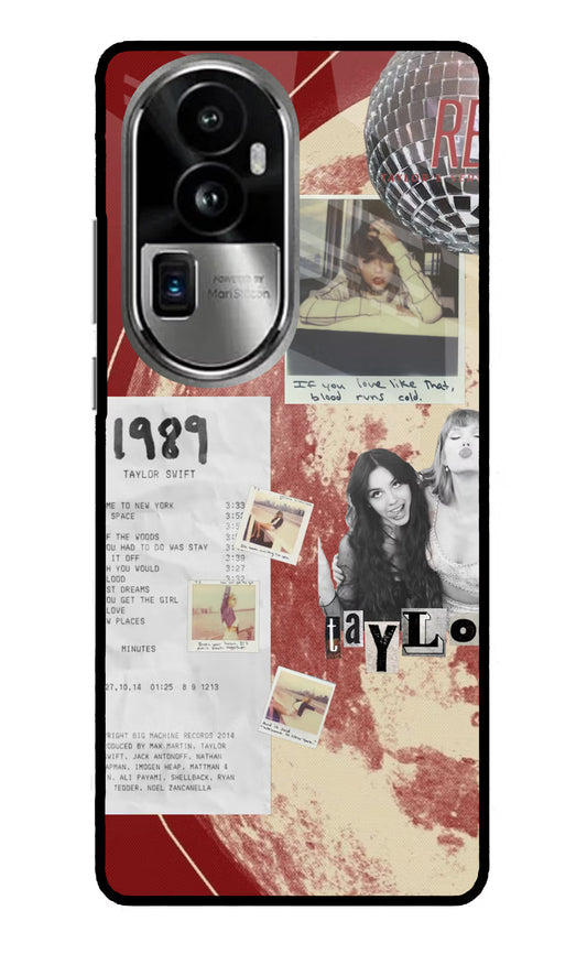 Taylor Swift Oppo Reno10 Pro+ 5G Glass Case